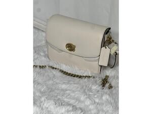 Coach PBL Cassie Chalk Leather Crossbody Bag